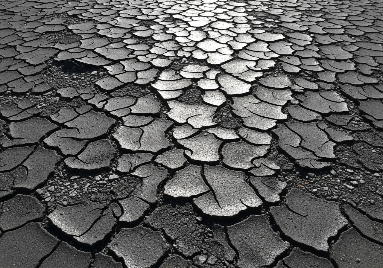 Modified Bitumen Alligatoring and Cracking