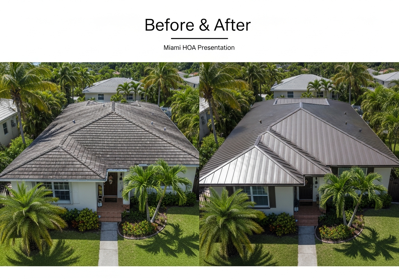 HOA Approval for Metal Roof in Traditional Neighborhood