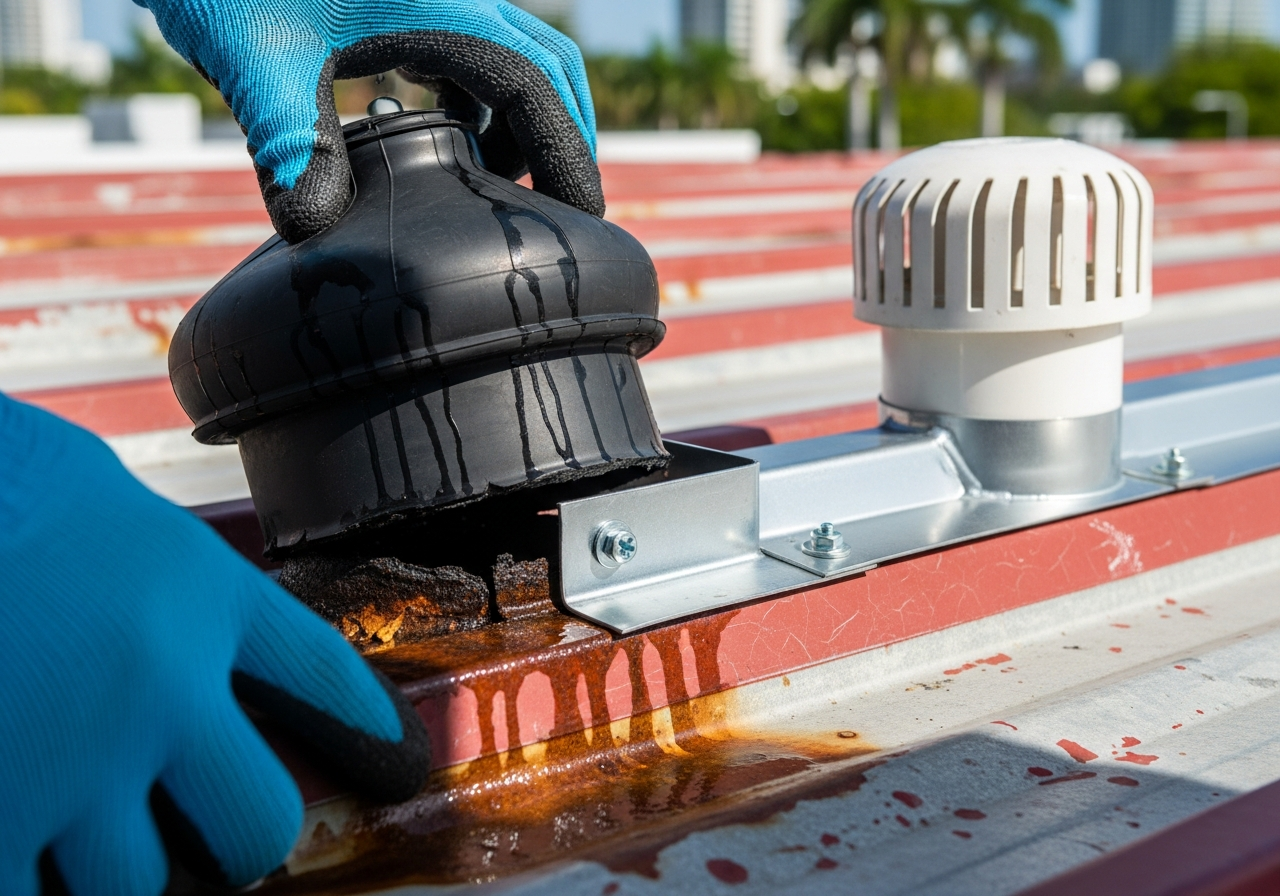 Corrosion or incompatible materials