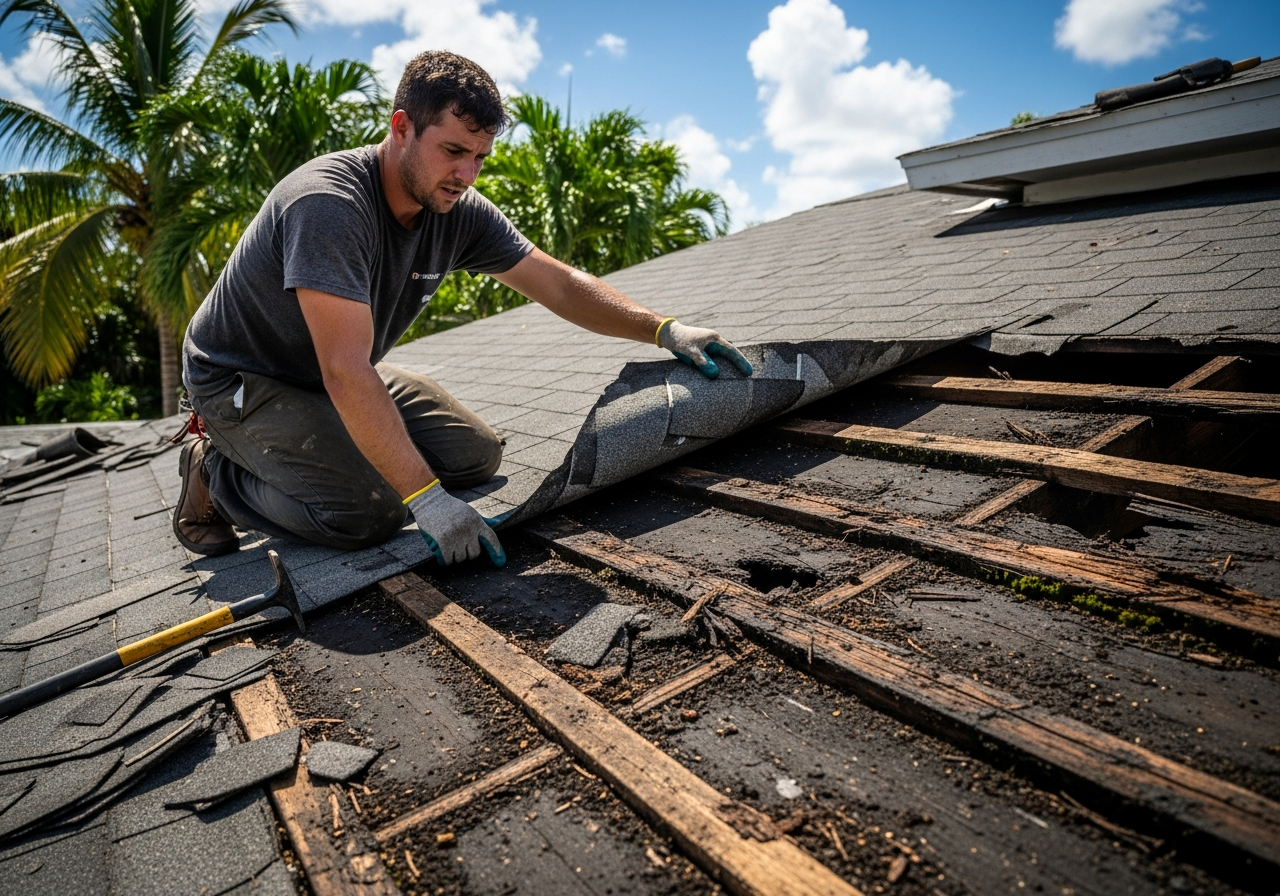 Hidden Deck Damage Under Old Roofing