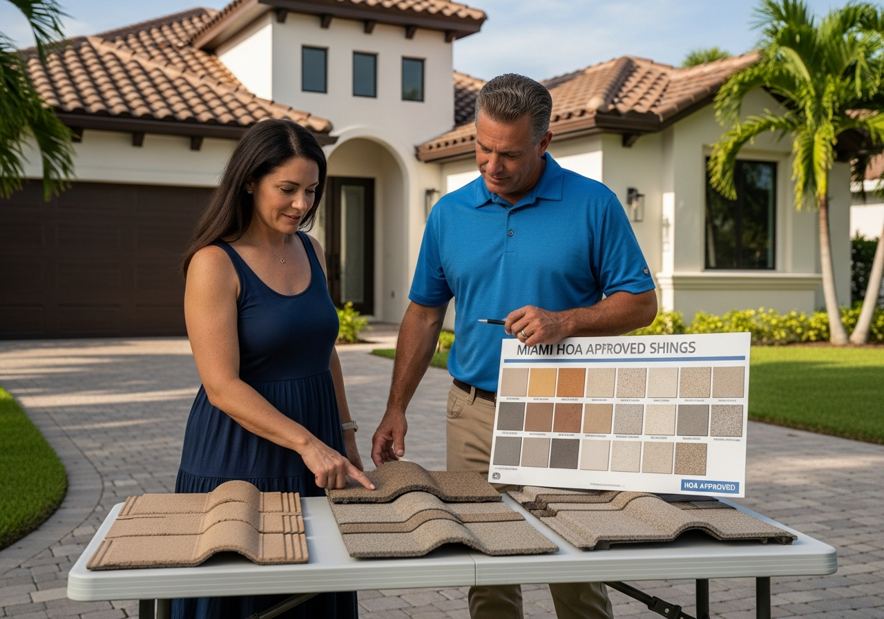 Choosing the Right Shingle Color for HOA Compliance