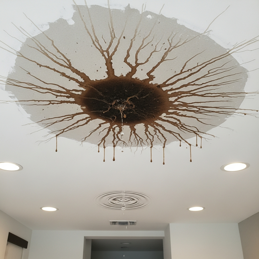 Active Roof Leak After Storm