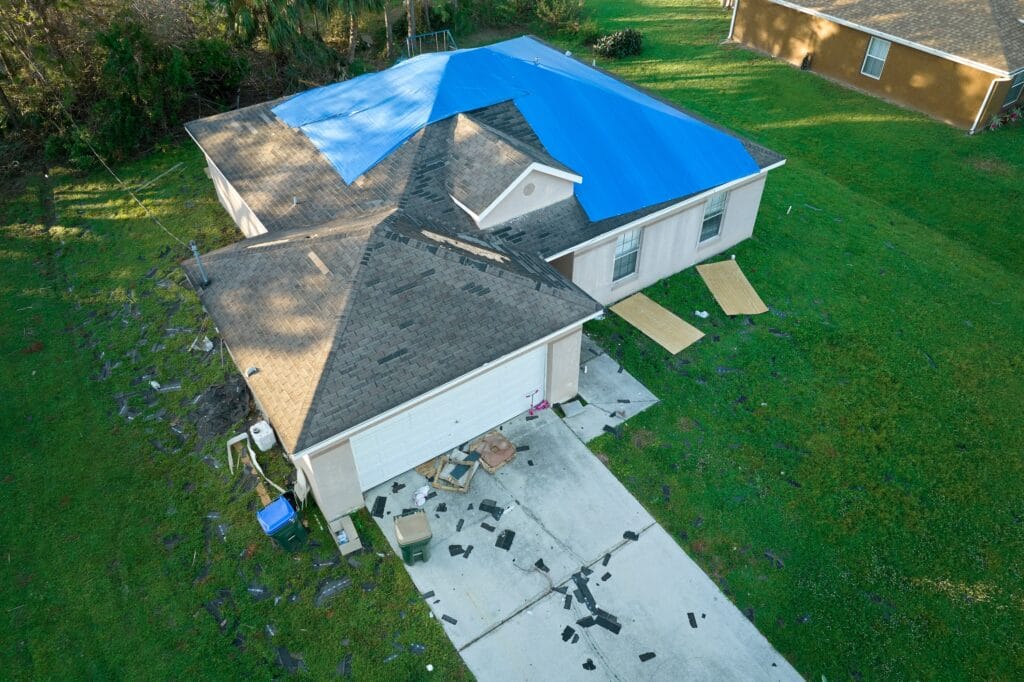 Emergency roof repair