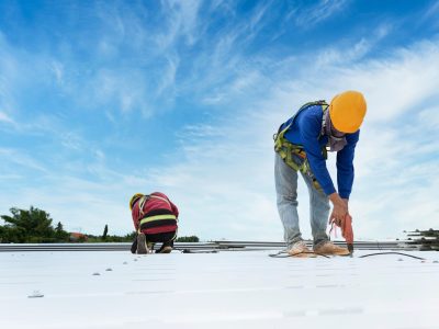 flat residential roofing